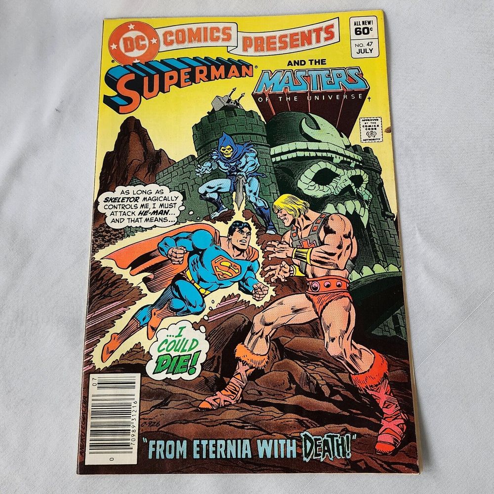 Dc Comics Presents #47 Bronze July 1982 Superman And The Masters Of The Universe